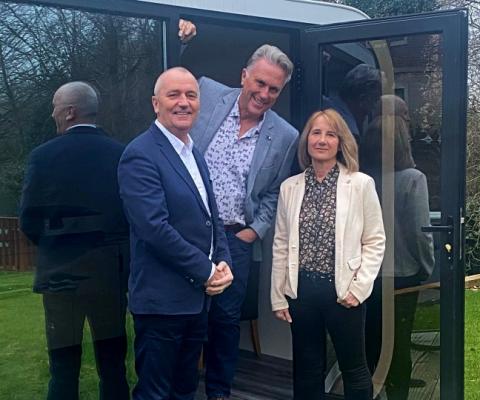 The Travel Solutions Network team – Garry Winterburn, Steve Endacott and Lindsey Winterburn