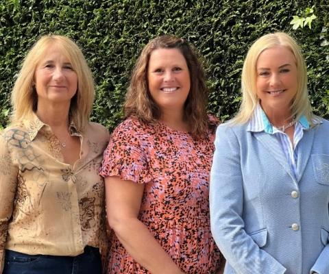 L-R: Lindsey Winterburn, Cherie Richards and Ruth Endacott