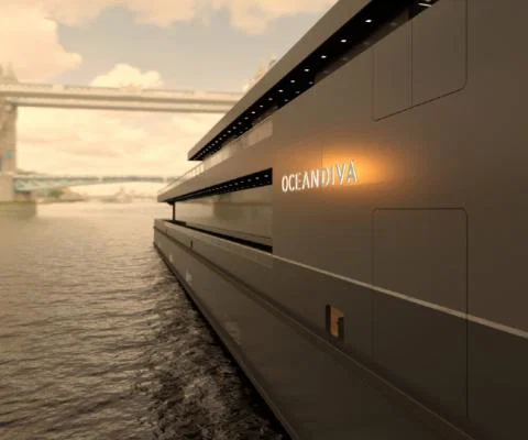 Oceandiva London is due to launch as an events venue on the Thames later this year