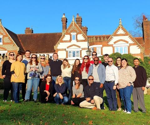 The Unforgettable Travel Group team at Kingswood Manor in Surrey