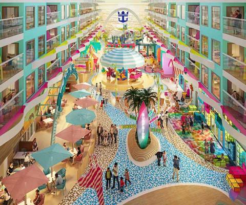 The new Surfside neighbourhood onboard Icon of the Seas is aimed at families with young children