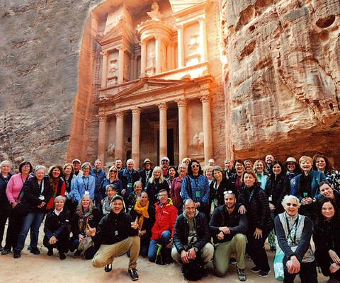 Tauck Academy group in Jordan