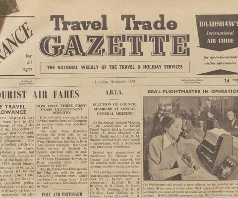 The first-ever edition of TTG was dated 20 March 1953