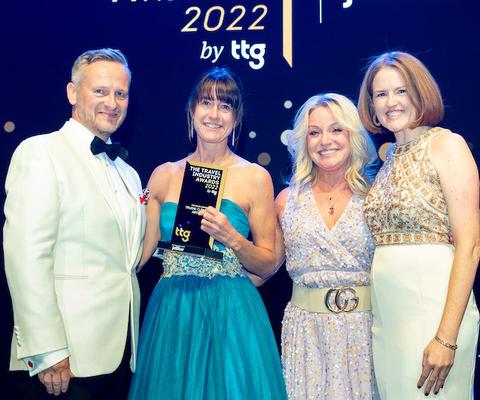 Abta Lifeline's Trudie Clements was named TTG's Travel Legend in 2022