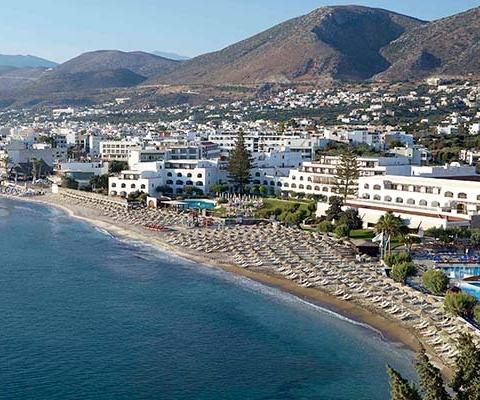Heraklion's coastline