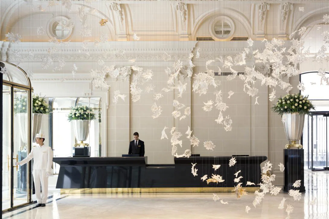 The Peninsula Hotel Paris is a short walk away from the Arc de Triomphe.tif The Peninsula Hotel Paris is a short walk away from the Arc de Triomphe