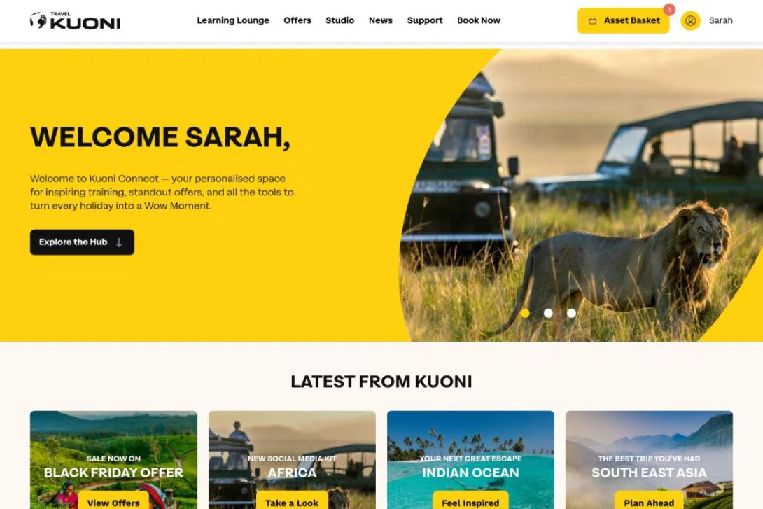 Kuoni Connect is a new trade platform from the operator Kuoni Connect is a new trade platform from the operator