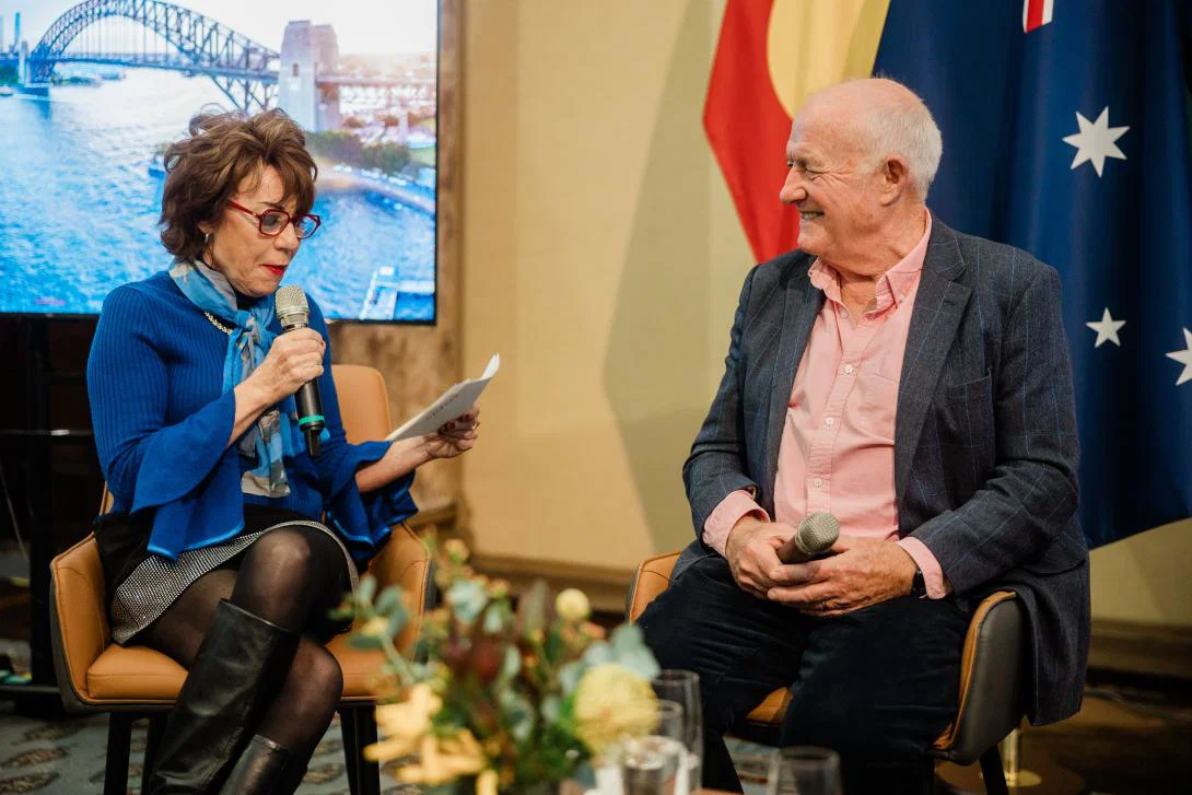 Kathy Lette and Rick Stein Kathy Lette and Rick Stein