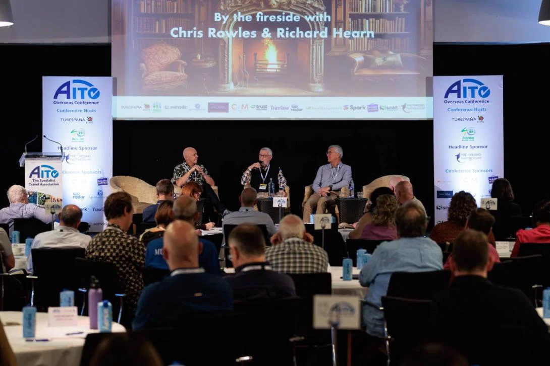 Richard Hearn and Chris Rowles' fireside chat at 2025 Aito Overseas conference Richard Hearn and Chris Rowles' fireside chat at 2025 Aito Overseas conference