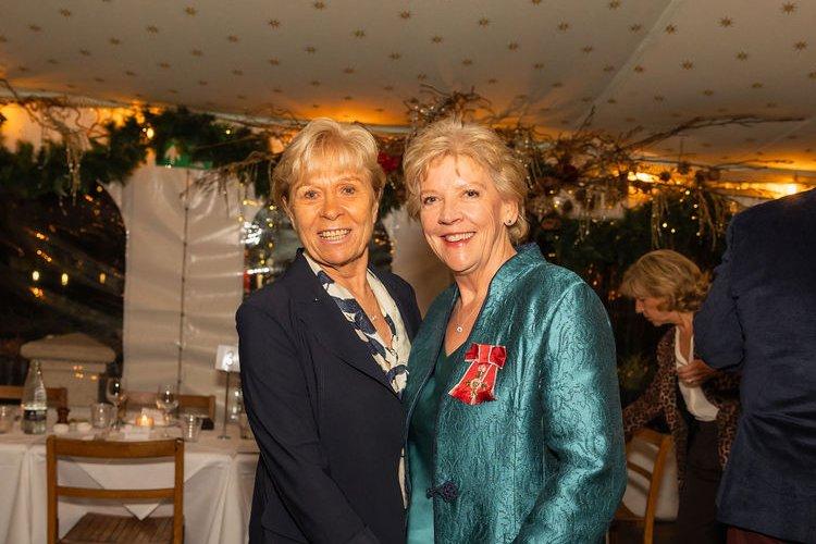 Rzymowska celebrated her accolade with partner Lynne, friends and relatives at the Polish Hearth