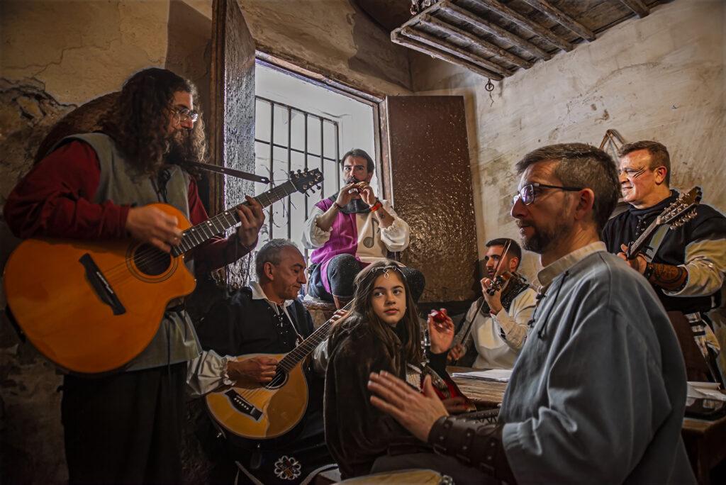 (credit: Villena City Council) People playing various instruments