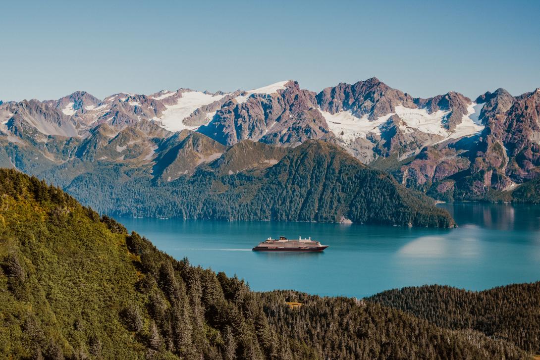 Explora III will feature Alaska in 2027 Explora III (CGI) pictured in an Alaska backdrop