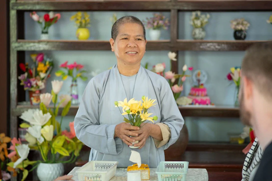 A Hue Buddhist Nun