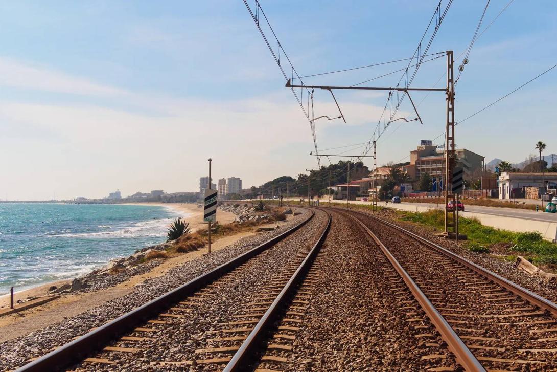 Coastal rail line