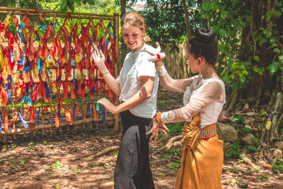 Easia Travel can arrange experiences such as a dance lesson in the Mekong Delta in Vietnam