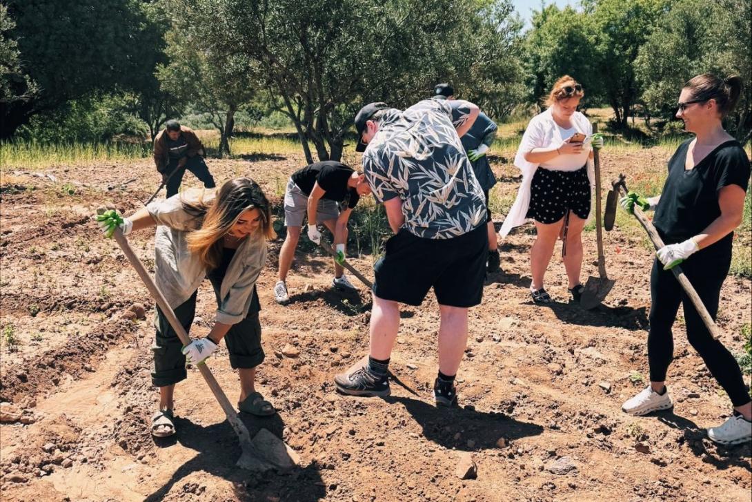 Vanessa Good Tree planting in Morocco