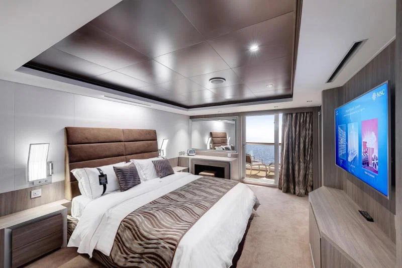 (copyright MSC Cruises) MSC Yacht Club Deluxe Suite