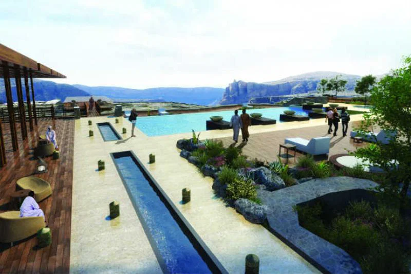 On a high in Oman