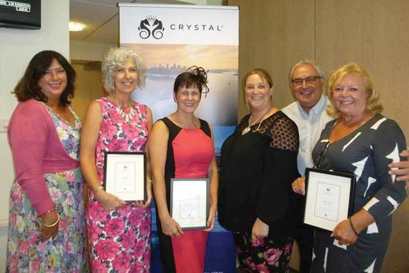 Crystal Cruises recognised its top-selling agents with a series of awards