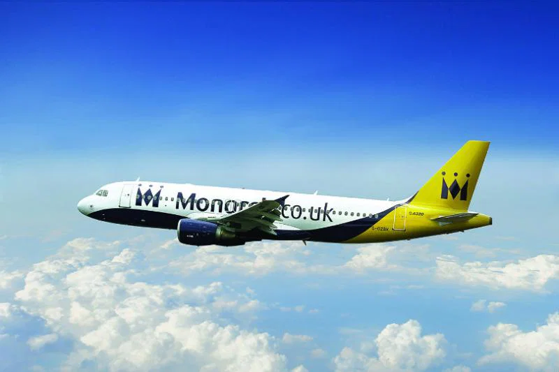 Monarch Airlines collapsed in 2017