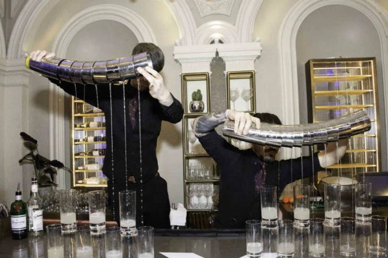 A bar at the 2020 Celebrity Cruises Travel Agent Appreciation Awards