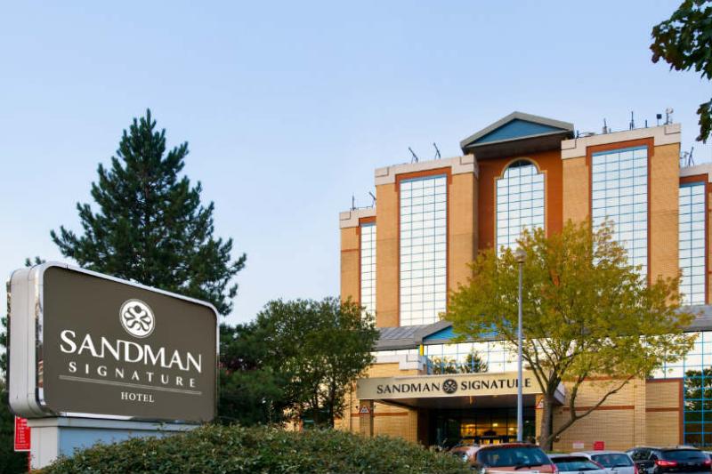 The Sandman Signature hotel at Gatwick