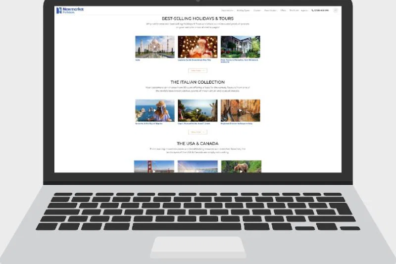 Newmarket Holidays has also introduced a social video hub for agents
