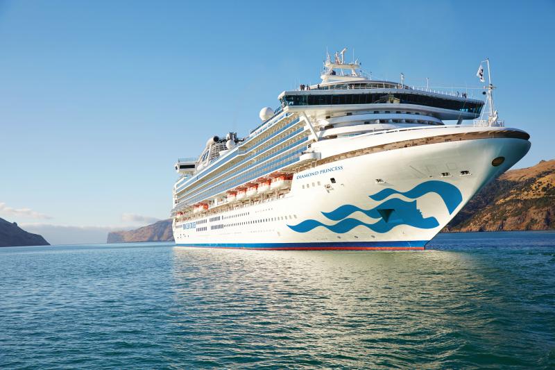 The sailing milestone completes the Princess Cruises fleet