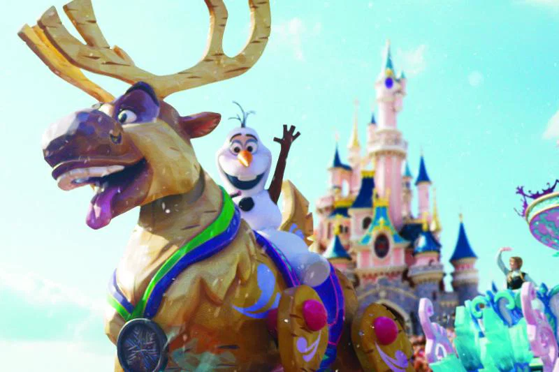 Family fun at Disneyland Paris’ new Frozen Celebration
