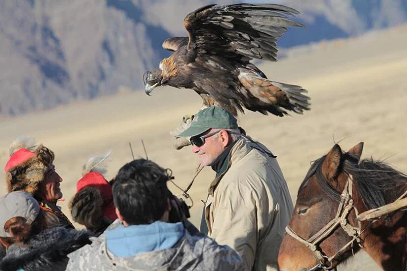 Nomadic Expeditions on funding golden eagle conservation in Mongolia