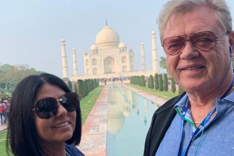 Janette says husband Peter has been her "absolute rock" during tough times