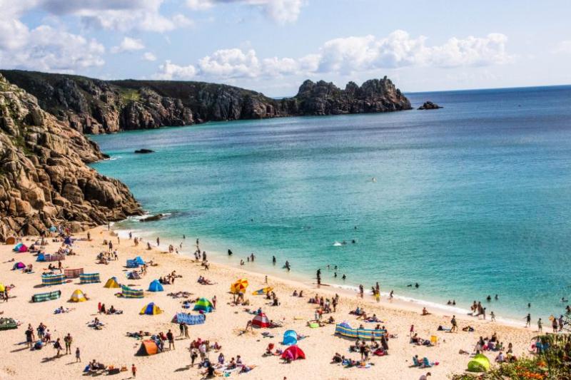 People have traded Cornwall (pictured) for international destinations (Credit: Charisse Kenion / Unsplash)