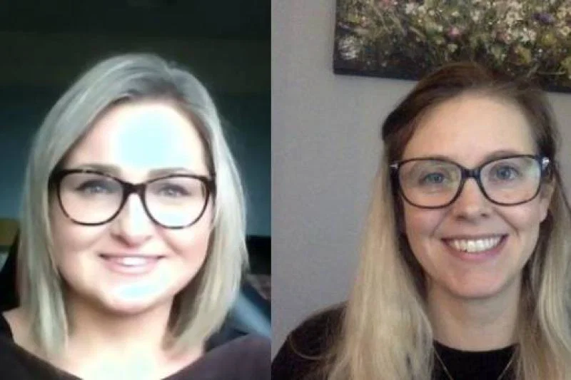 Hays Travel, Weymouth's Hayley Gadd with TTG's Abigail Healy