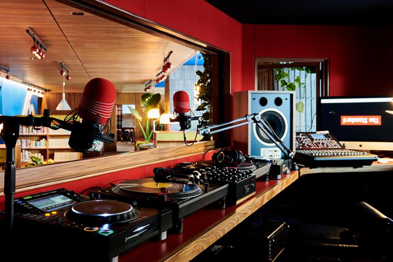 The hotel has its own Sounds Studio and regular DJ sets