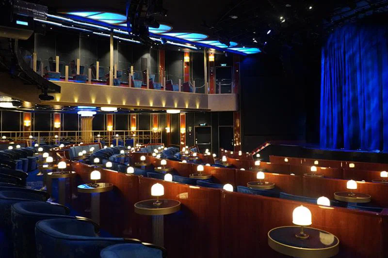 Nightly shows at the theatre are among the activities on Splendor