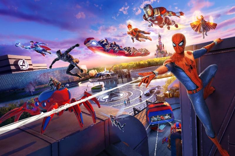 The Avengers Campus will launch in summer 2022