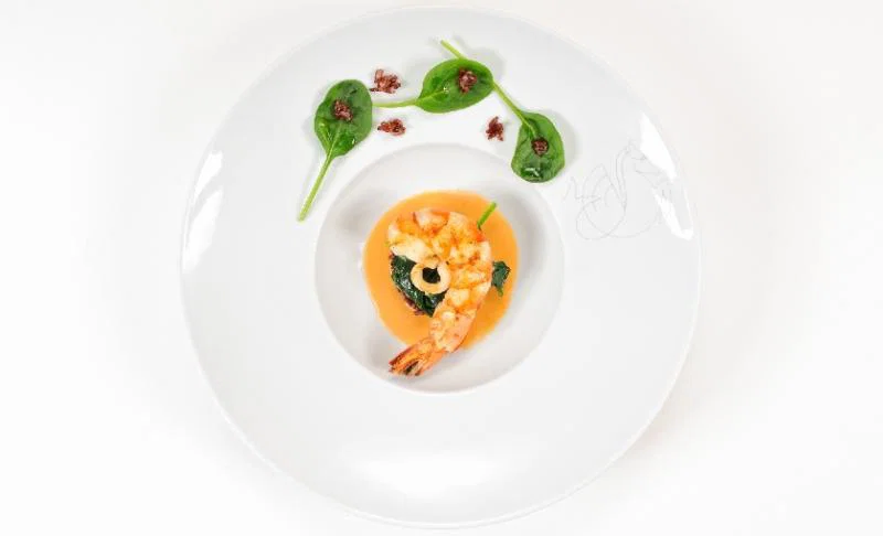 One of Michel Roth's La Premiere dishes