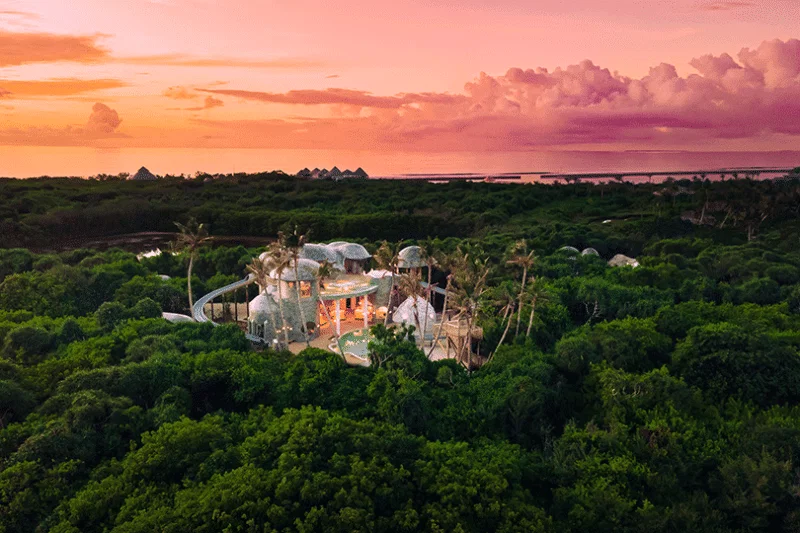 The Den at Soneva Jani is the largest kids club in the Maldives