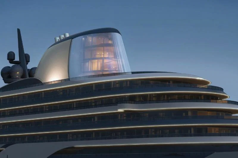 The vessel's inaugural sailing is anticipated for late 2025