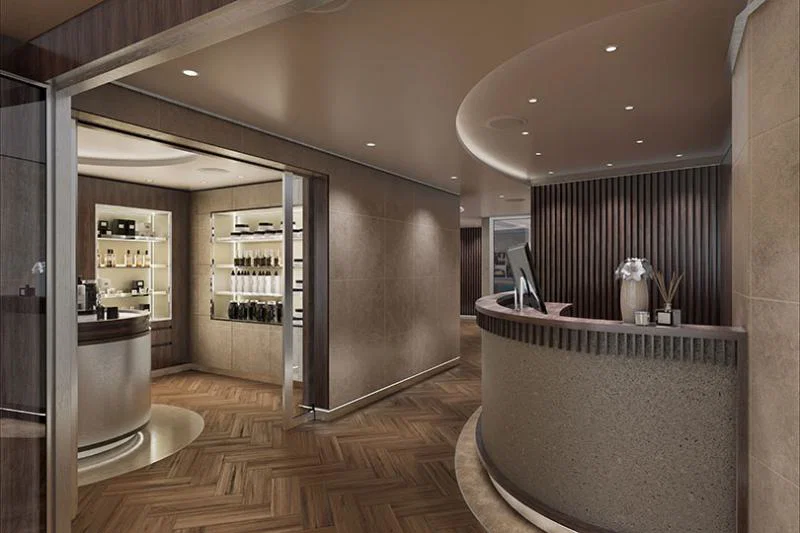The spa will feature products that use active ingredients