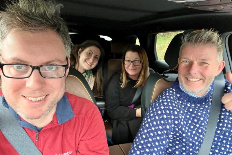 Taking to the road in a fleet of electric vehicles courtesy of Avis