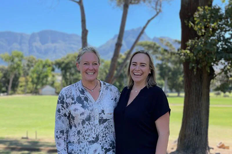 Storm Napier and Allie Hunt, co-founders of virtual event Our Africa Travel
