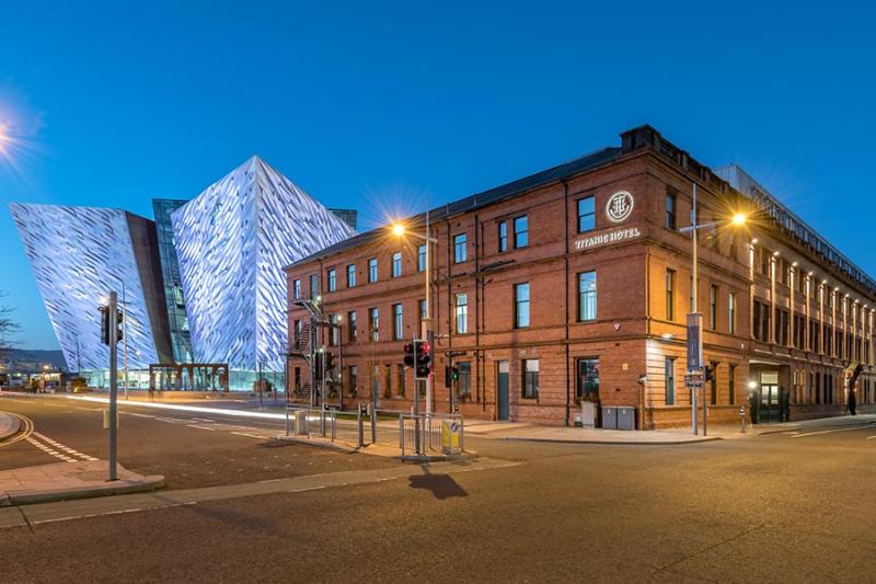 Titanic Hotel Belfast exterior