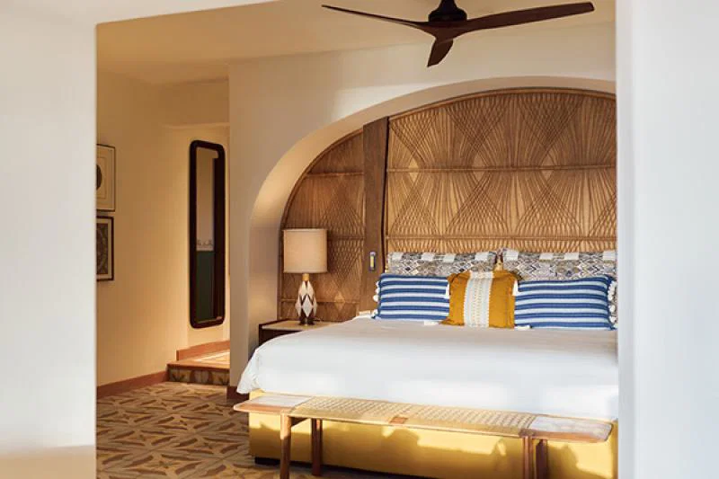 80% of furnishings and objects used around the hotel were made in Mexico