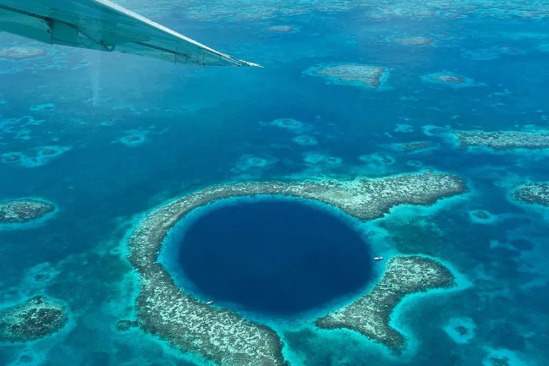 Great Blue Hole Belize fam trip 2023