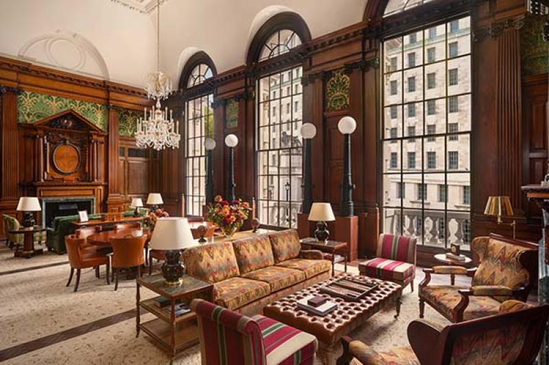 The one-bedroom Churchill Suite was where Britain's military leaders made key decisions during the Second World War