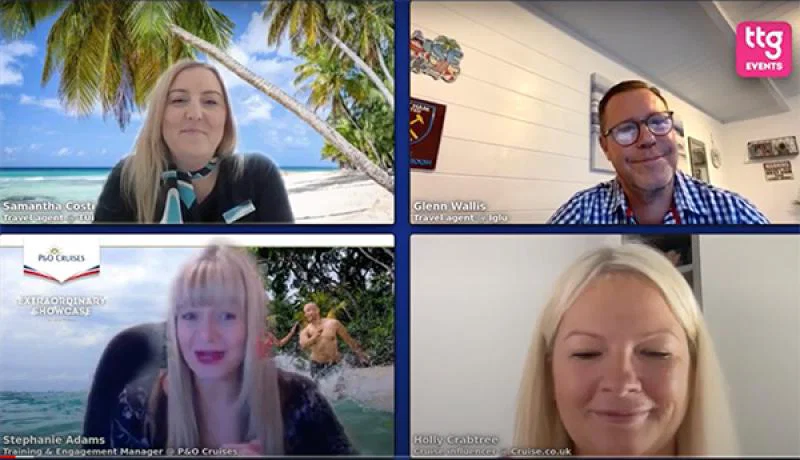 The agents shared their top advice for selling P&O Cruises during the Sell More in 2024 session