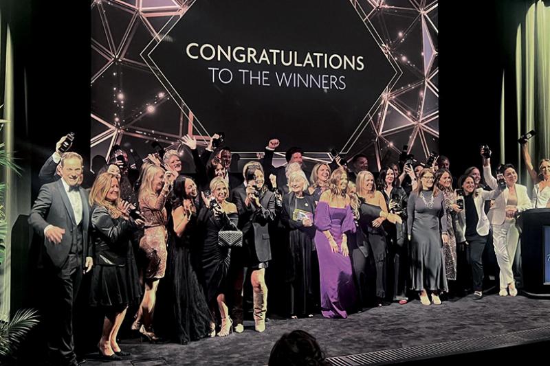 Carrier award winners at BAFTA