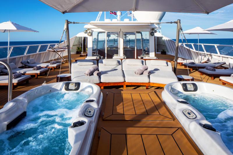 SeaDream's refurbished docks
