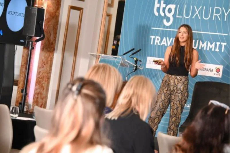 Alexandra Haider speaks at Day of Luxury